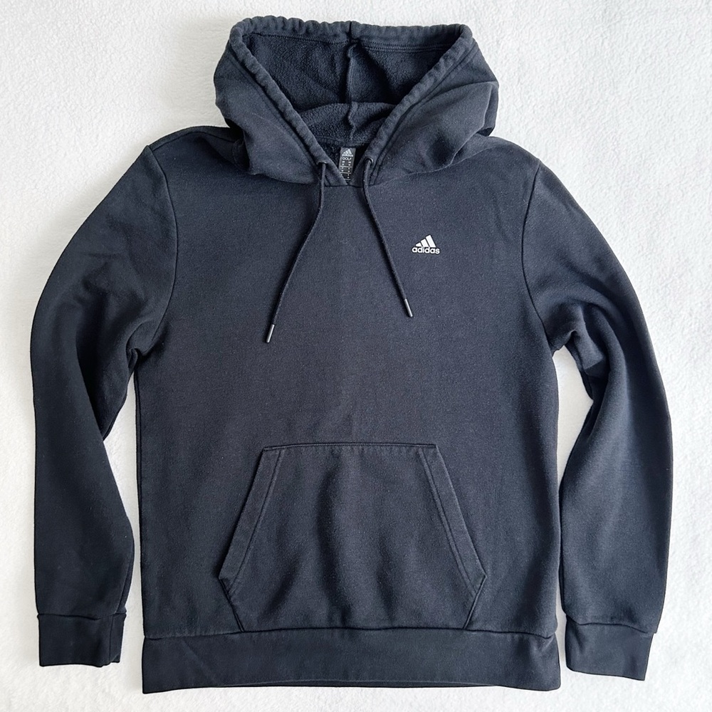 Adidas Golf Hooded Pullover Lightweight Sweatshirt Black M
